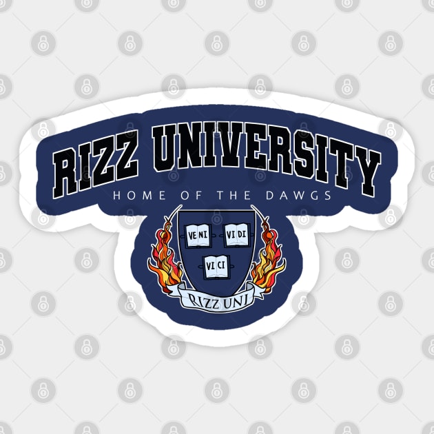 Rizz University Sticker by OeuvreLoad